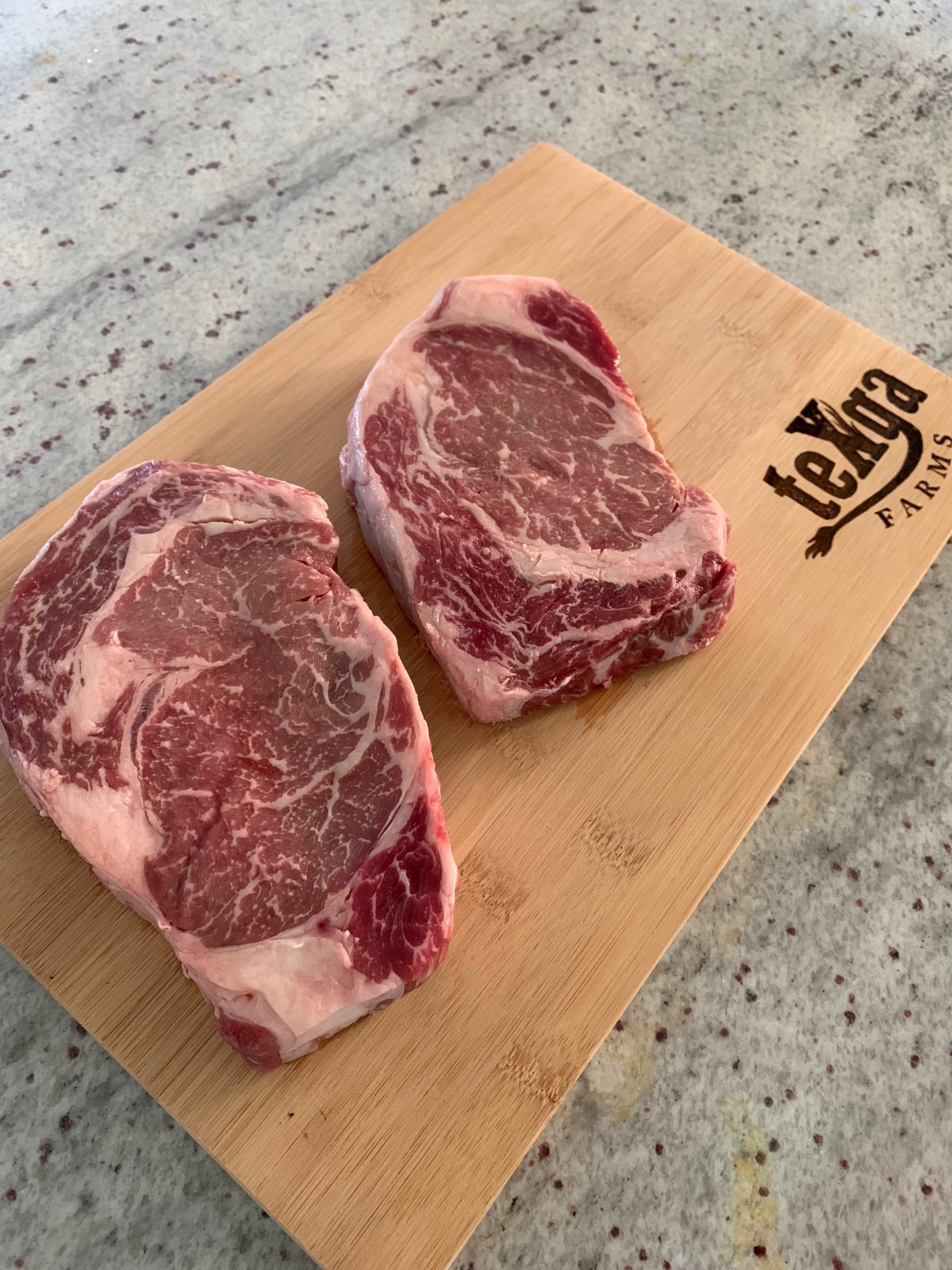 *Out of Stock. Click to join waitlist* BoneIn Ribeye Bundle teXga Farms